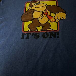 Men's Blue Graphic Tee